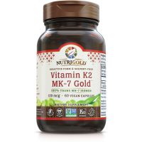 NutriGold Dietary Supplement - Vitamin K2 MK-7 Gold - Non-GMO